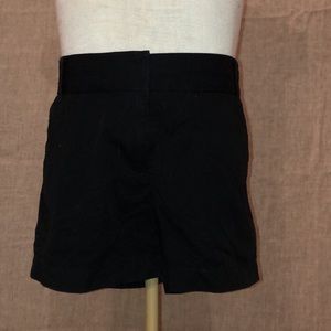 J. Crew Black Shorts 100% Cotton